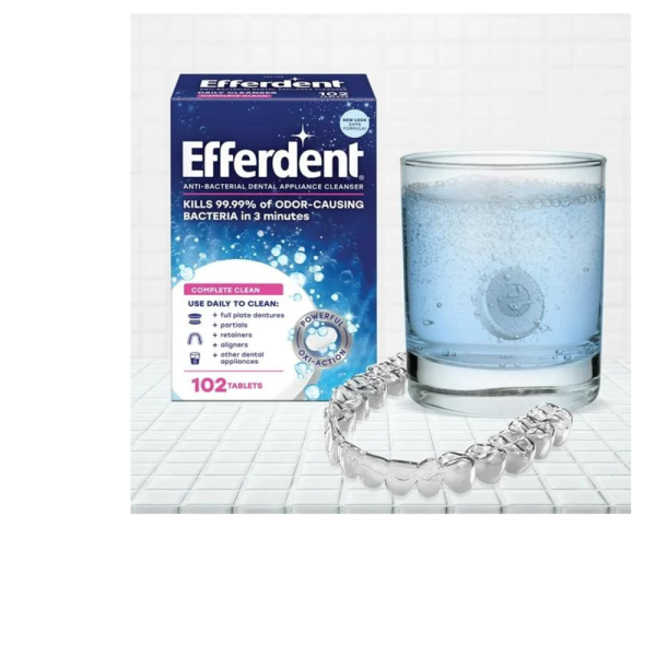 Complete Clean Anti-Bacterial Dental Appliance Cleanser Tablets For Discount