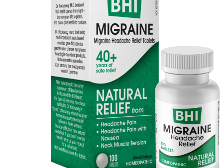 BHI Migraine Relief Hot on Sale