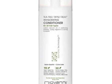 Tea Tree Triple Treat Invigorating Conditioner Online now