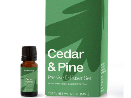 CEDAR & PINE PASSIVE DIFFUSER SET on Sale