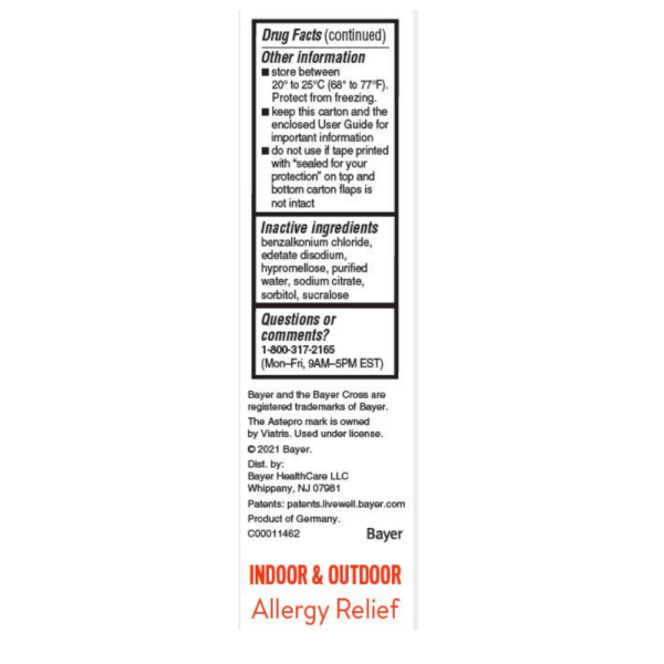 ASTEPRO ALLERGY Supply