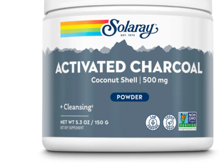 ACTIVATED CHARCOAL COCONUT SHELL 500MG Hot on Sale