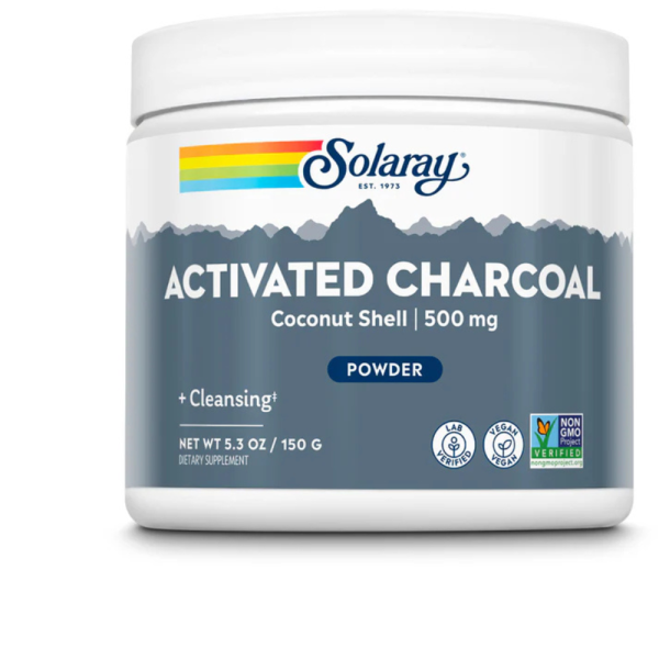 ACTIVATED CHARCOAL COCONUT SHELL 500MG Hot on Sale