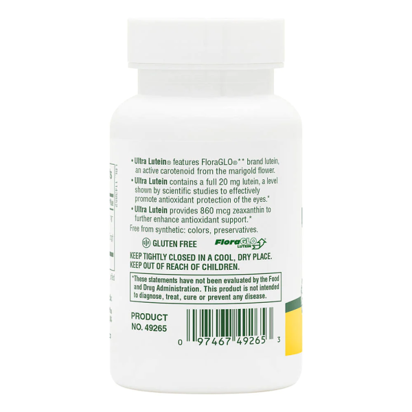 Ultra Lutein Softgels 20mg Supply