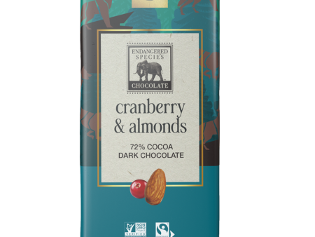 Cranberries, Almonds + 72% Dark Chocolate on Sale