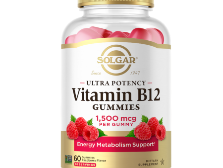 Ultra Potency Vitamin B12 Raspberry Gummies Sale