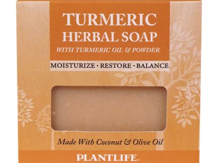 Turmeric Herbal Soap with Turmeric Oil and Powder Online Hot Sale