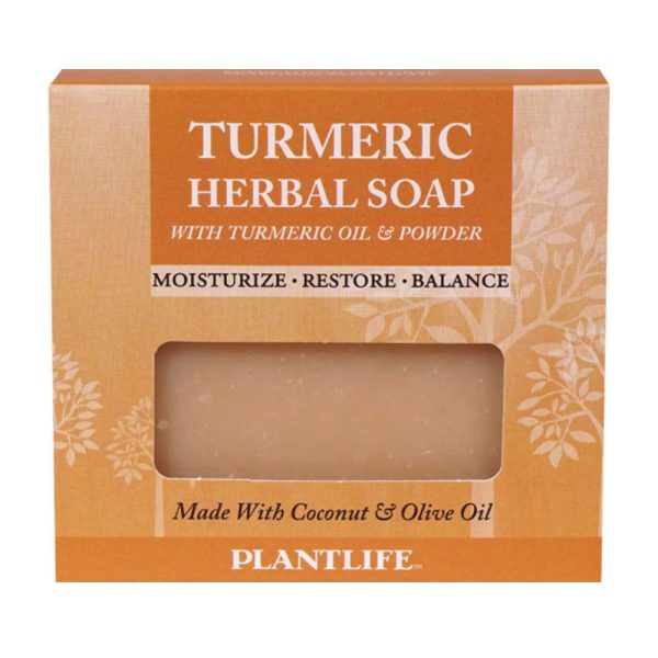 Turmeric Herbal Soap with Turmeric Oil and Powder Online Hot Sale