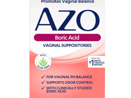 AZO BORIC ACID SUPPOSITORIES Fashion