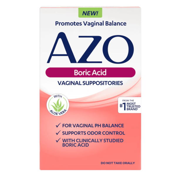 AZO BORIC ACID SUPPOSITORIES Fashion