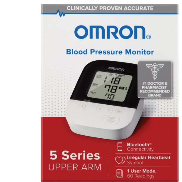 5 Series Omron BP7250 Upper Arm Blood Pressure Monitor on Sale