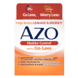 AZO Bladder Control with Go-Less Capsules Sale