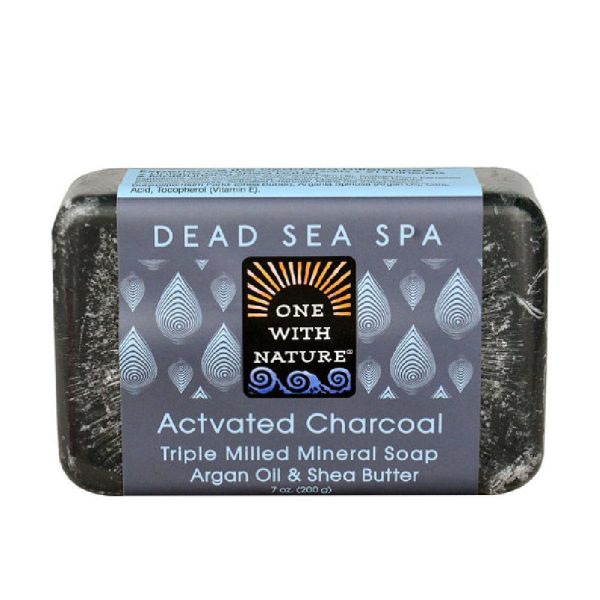 Activated Charcoal Triple Milled Mineral Soap Argan Oil & Shea Butter Discount