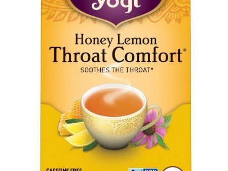 Yogi Organic Honey Throat Comfort Tea on Sale