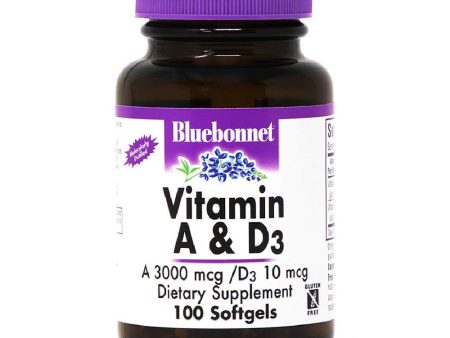 Vitamin A & D3 10, 000 IU 400 IU Softgels Online now