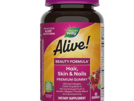 Alive! Premium Hair, Skinn Nails Gummies Supply