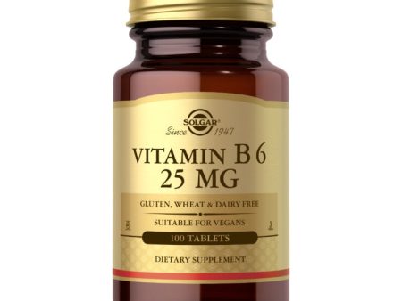 Vitamin B-6 25 MG For Sale