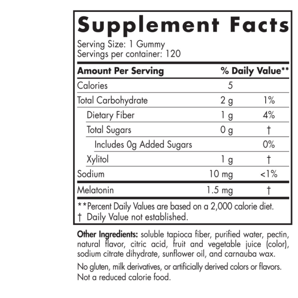 Zero Sugar Melatonin Gummies Supply