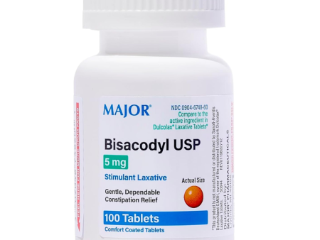 Bisacodyl Stimulant Laxative, 5mg Enteric Coated, Sale