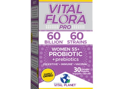 VITAL FLORA 60 60 SS WOMEN S 55+ Discount