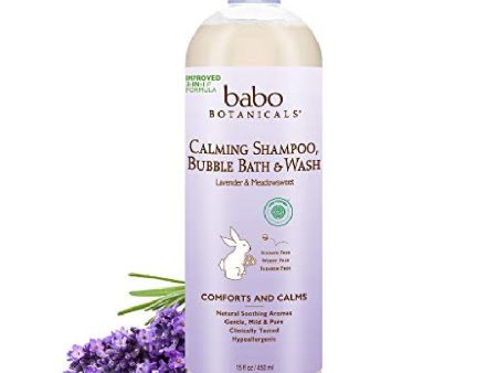 Calming Shampoo, Bubble Bath & Wash For Cheap