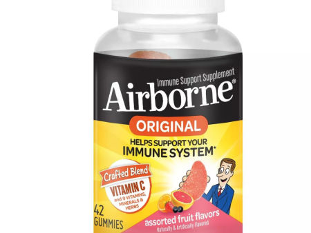 Airborne Original Immune Support Gummies - Assorted Fruit Flavors Supply