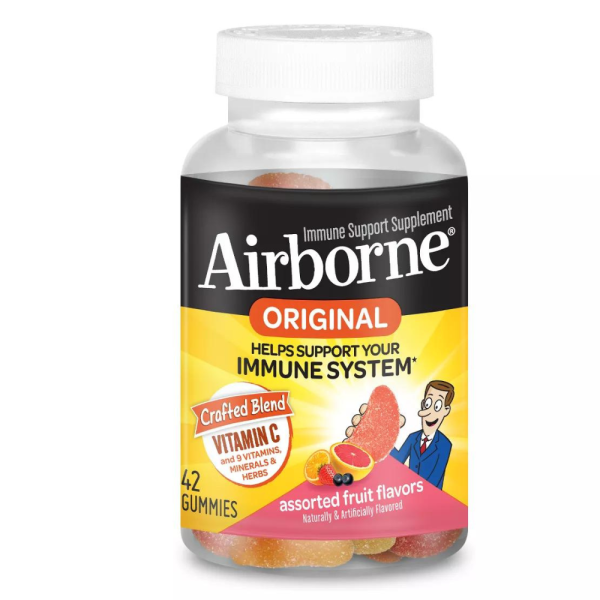 Airborne Original Immune Support Gummies - Assorted Fruit Flavors Supply