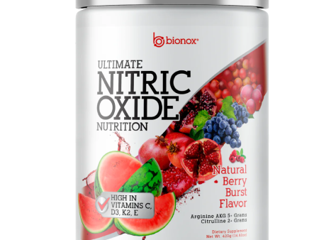 Ultimate Nitric Oxide Nutrition - Berry Burst Flavor - Full 30 Days Supply Online Hot Sale