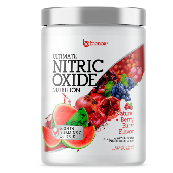 Ultimate Nitric Oxide Nutrition - Berry Burst Flavor - Full 30 Days Supply Online Hot Sale