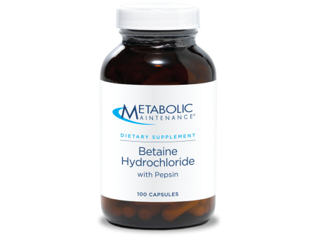 Betaine Hydrochloride with Pepsin Hot on Sale