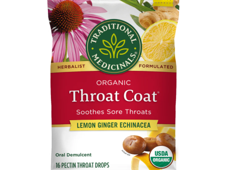 Throat Coat Lemon Echinacea Lozenges Cheap