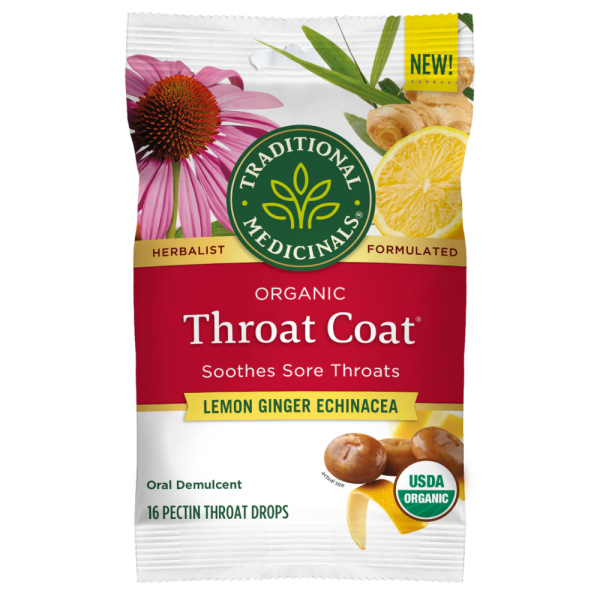 Throat Coat Lemon Echinacea Lozenges Cheap