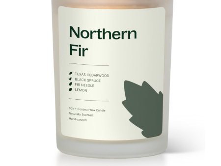 NORTHERN FIR NATURALLY SCENTED CANDLE Supply