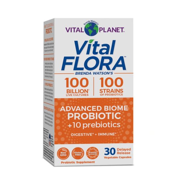 Vital Flora Advanced Biome Probiotic + 10 Probiotics 30 Online Hot Sale