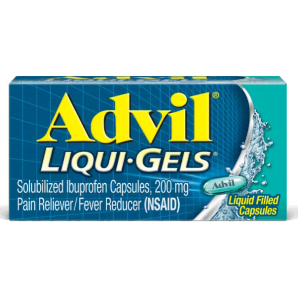 ADVIL LIQUIGEL 200MG Fashion