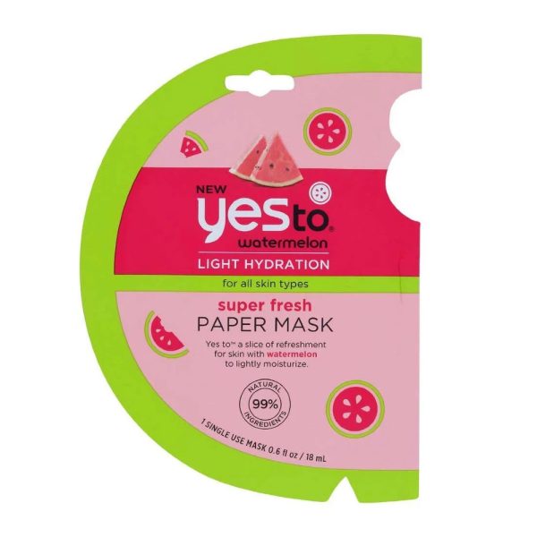 Watermelon Super Fresh Hydration Paper Masks Cheap