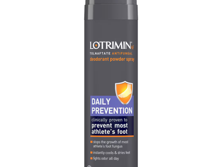 Lotrimin AF Athlete’s Foot Daily Prevention Deodorant Powder Spray Sale