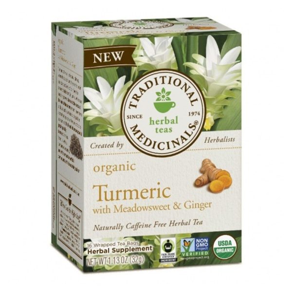 Turmeric with Meadowsweet & Ginger Tea For Sale