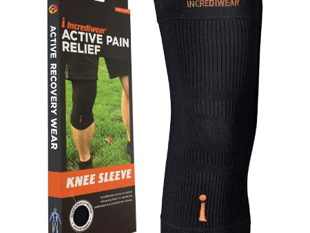 Active Pain Relief Knee Sleeve Unisex Black Discount