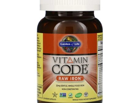 Vitamin Code, RAW Iron For Sale