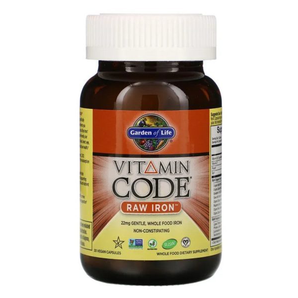 Vitamin Code, RAW Iron For Sale