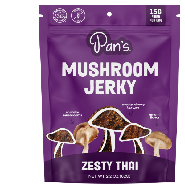 Zesty Thai Mushroom Jerky For Cheap