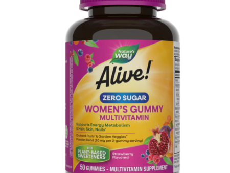 Alive Zero Sugar Women s Gummy Multivitamin Supply