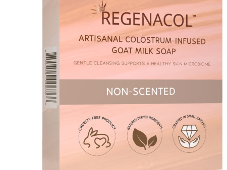 Regenacol Artisanal Colostrum-Infused Goat Milk Soap - Non-Scented Cheap