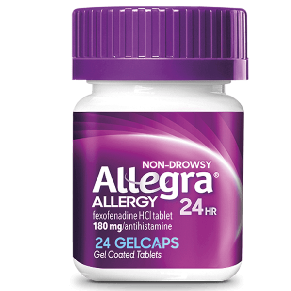 Allegra Allergy 24 Hour Gelcaps For Discount