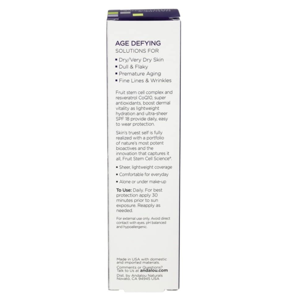 Age Defying Ultra Sheer Daily Defense Facial Lotion SPF 18 Discount