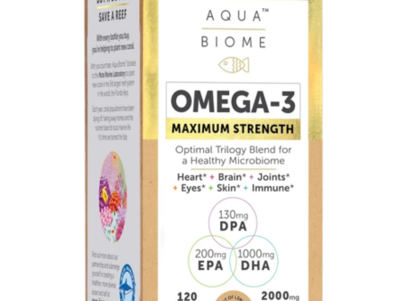 Aqua Biome Fish Oil Maximum Strength Online now