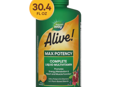 Alive! Max Potency Liquid Multivitamin Online Sale