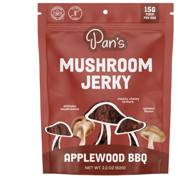 Applewood BBQ Mushroom Jerky Online now