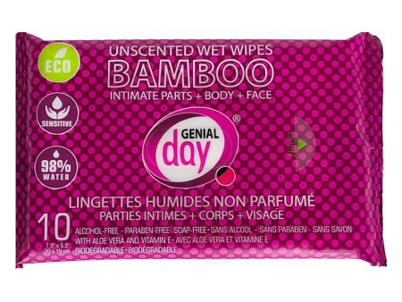 Bamboo Wet Wipes Unscented For Cheap